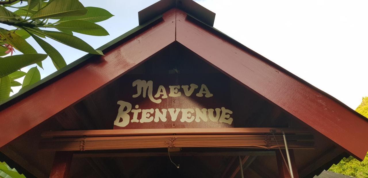 Location " La Pirogue " Maison D'Hotes A Moorea Haapiti Ngoại thất bức ảnh