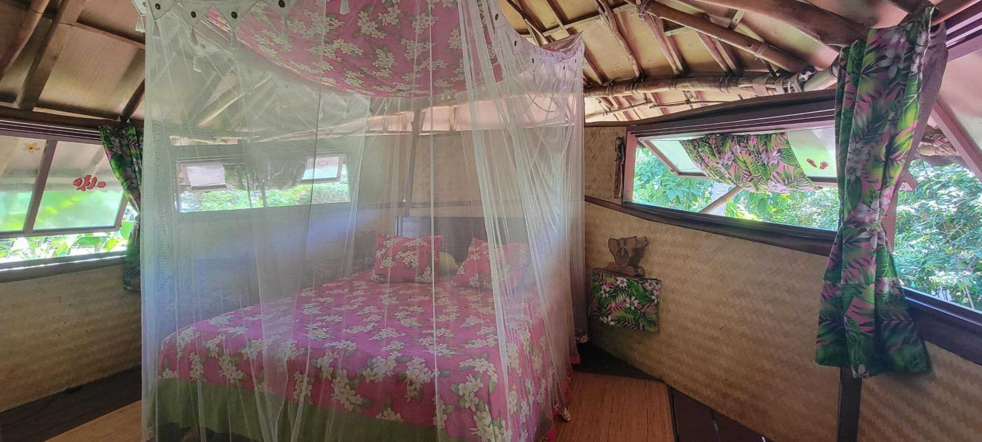 Location " La Pirogue " Maison D'Hotes A Moorea Haapiti Ngoại thất bức ảnh