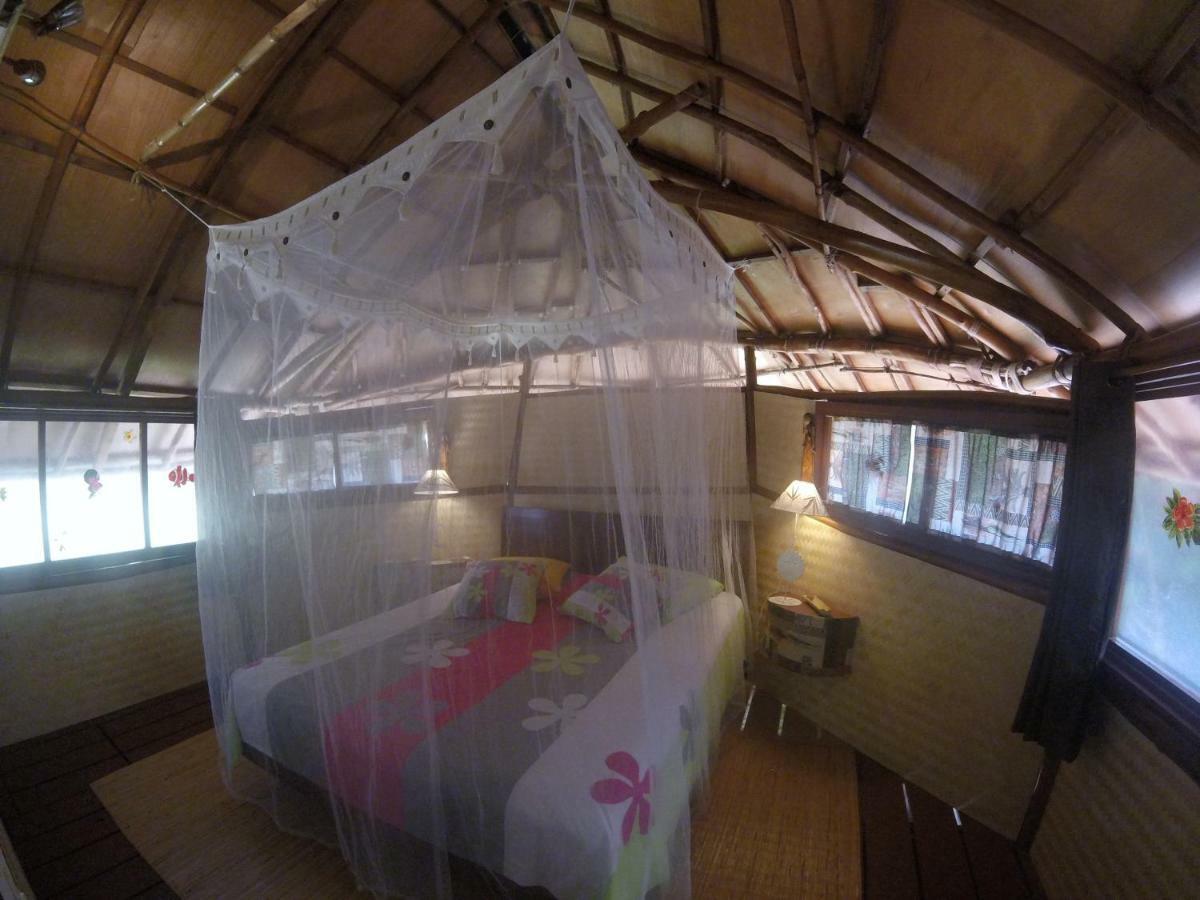 Location " La Pirogue " Maison D'Hotes A Moorea Haapiti Ngoại thất bức ảnh
